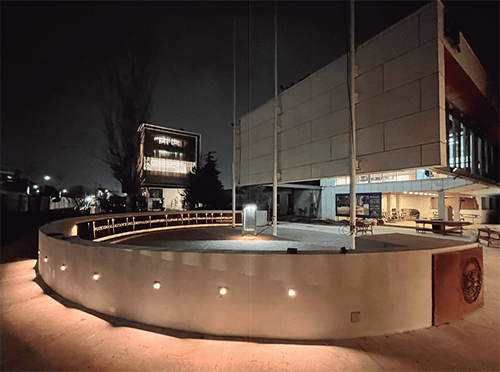 Plaza memorial Federico Santa María